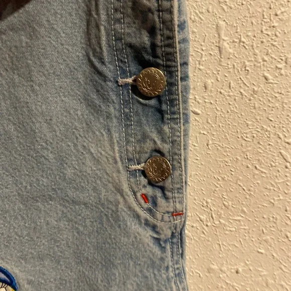 Vintage Loobey Tunes Tweety Denim Dress - Picture 5 of 10